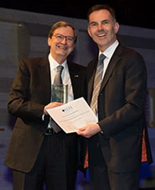 ECTS Steven Boonen Clinical Research Award winner Socrates Papapoulos (Leiden, The Netherlands) 